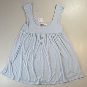 FP Beach By Free People Mazarine Mini Dress in Ballad Blue